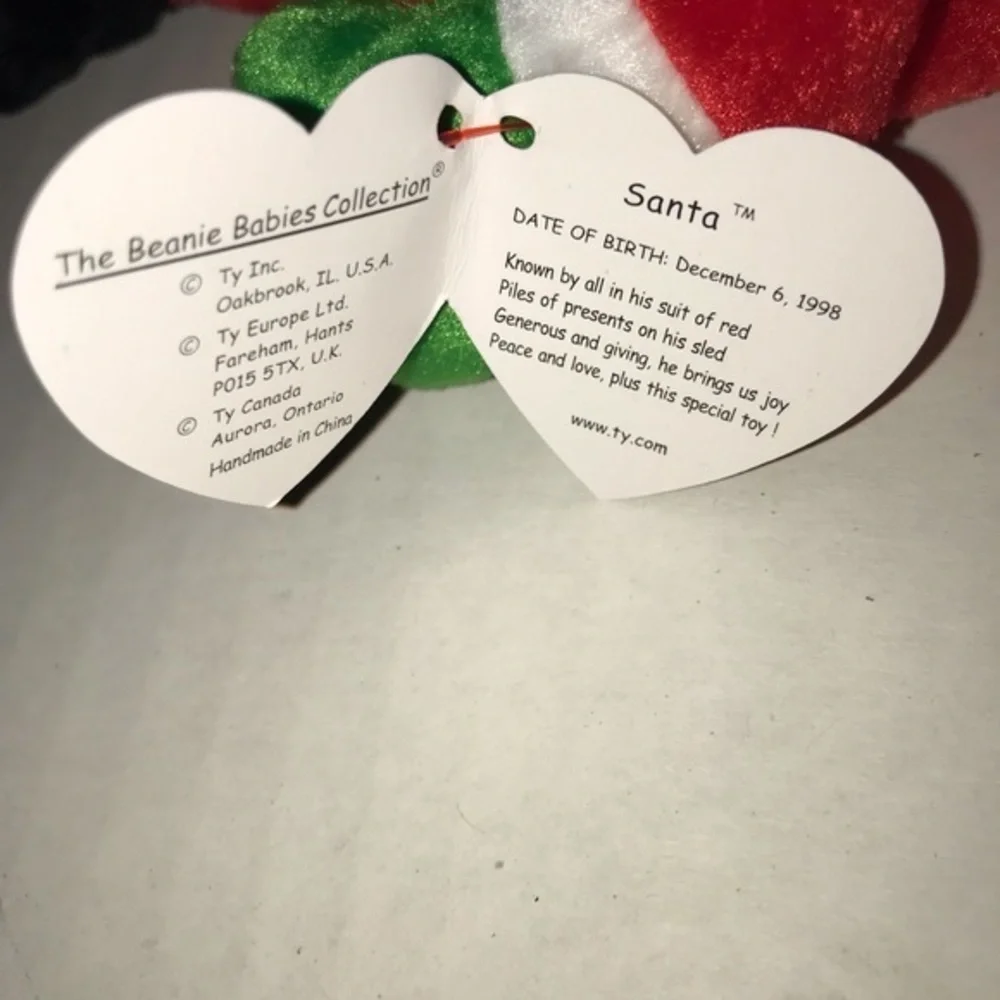 TY Santa‎ Beanie Baby